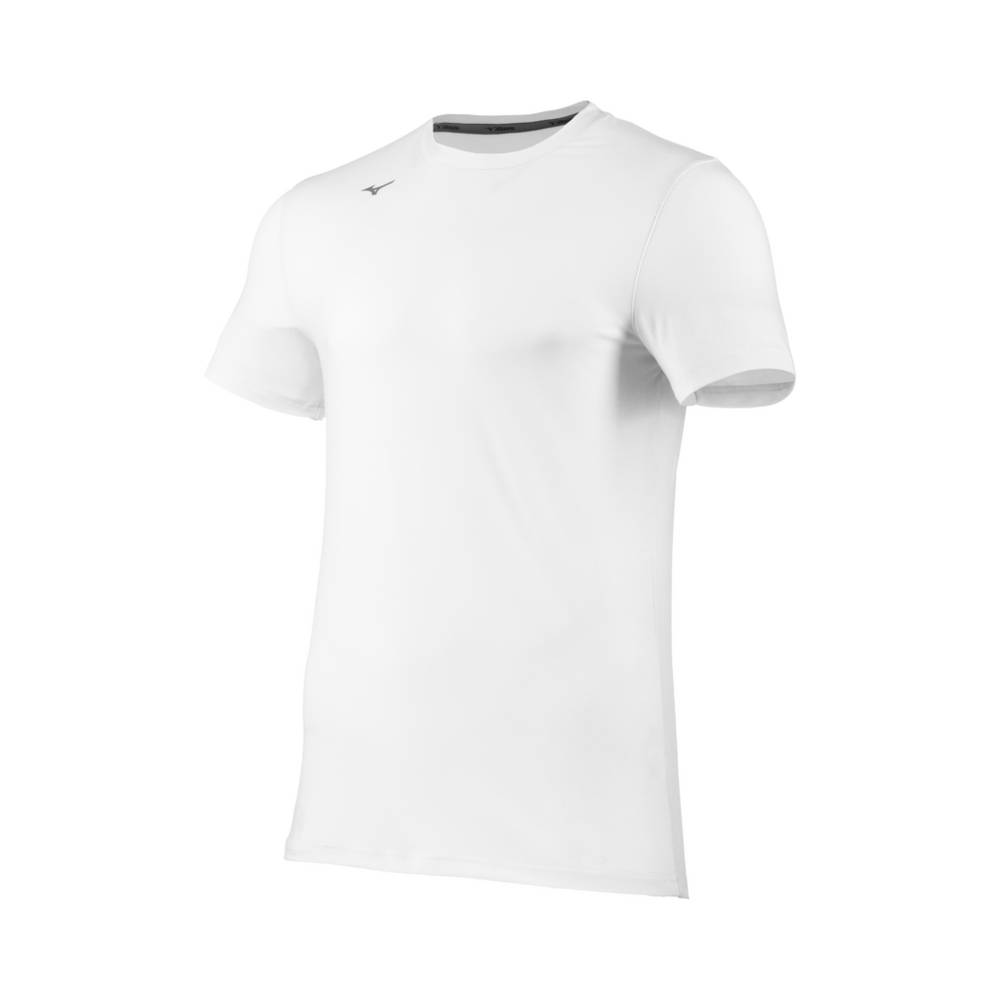 Mizuno Men's Volleyball Attack 2.0 T-Shirts White (440651-YBK)